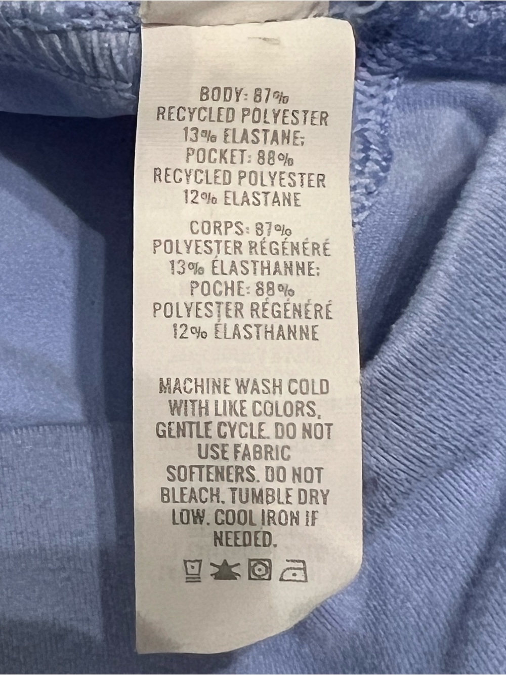 Offline By Aerie Women’s The Hugger Trouser Color Ocean Sky Size Small Short - Picture 9 of 9
